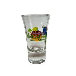 Jimmy Buffett Margaritaville Orlando Shot Glass Souvenir Barware Man Cave VTG